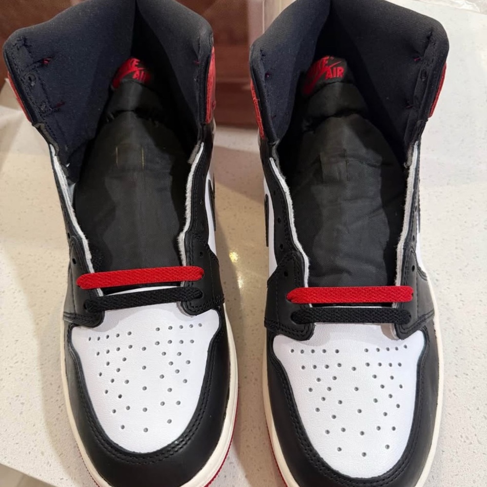Jordan Black and White Sneakers Classic Design